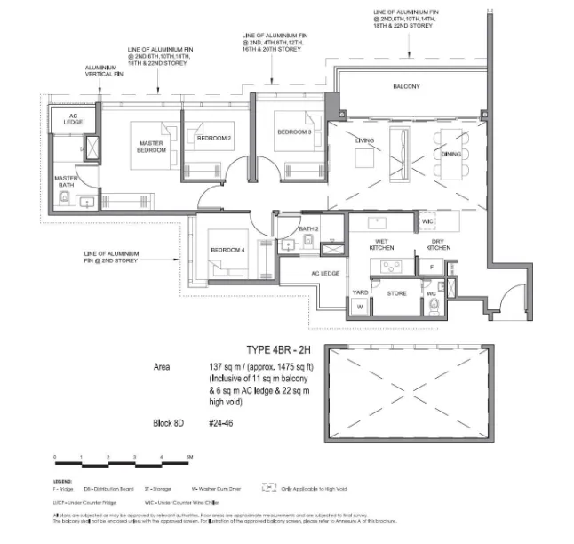 4 Bedroom floor plan preview